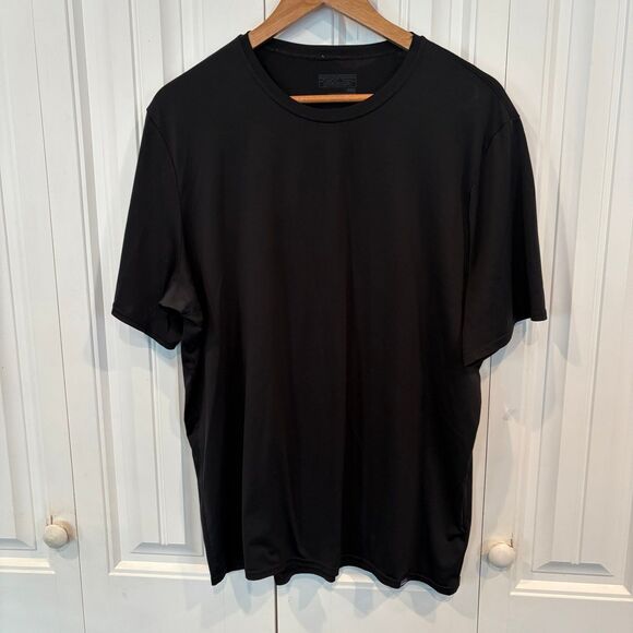 Patagonia Black Daily Capilene Base Layer Short Sleeve Tee Size XL - Picture 1 of 6
